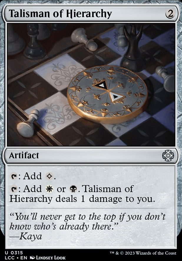 Talisman of Hierarchy [