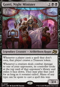 Gonti, Night Minister [ #0087 ] (DFT-R)