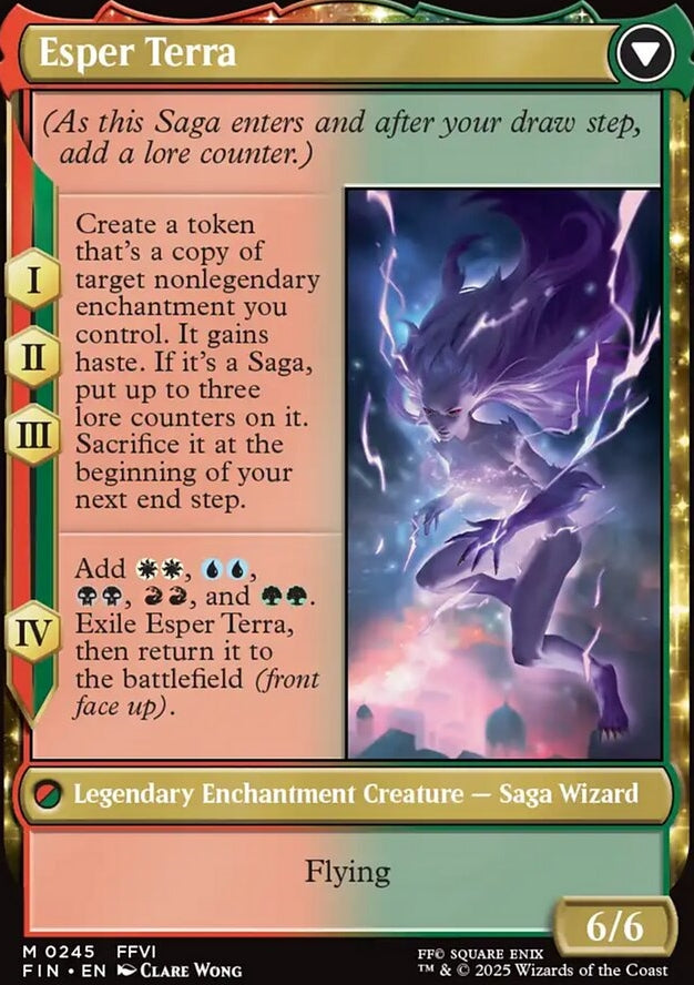 Terra, Magical Adept // Esper Terra [ #0245 ] (FIN-M)