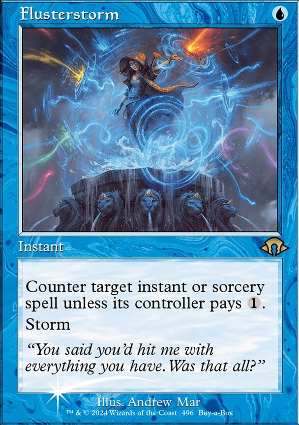 Flusterstorm [#0496 Buy-a-Box Promo] (MH3-R)