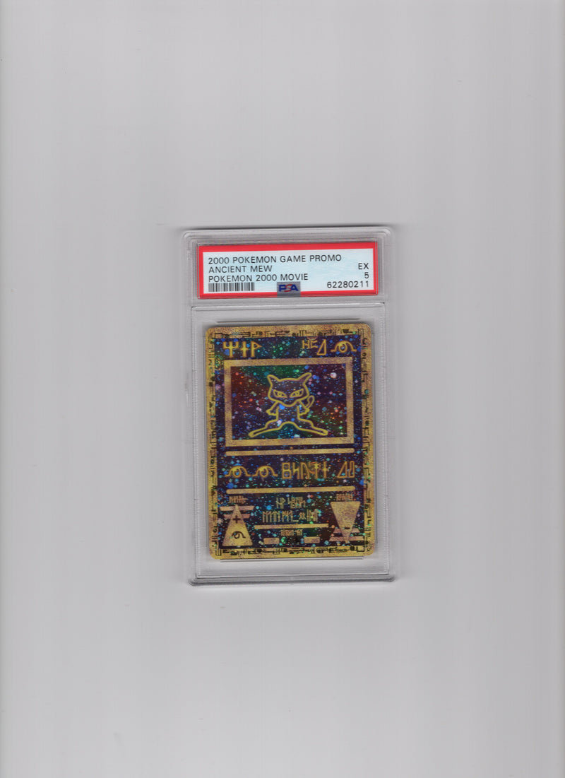 Ancient Mew - 001 (PR) Promo - Heavy Play Holofoil (Graded - PSA 5)