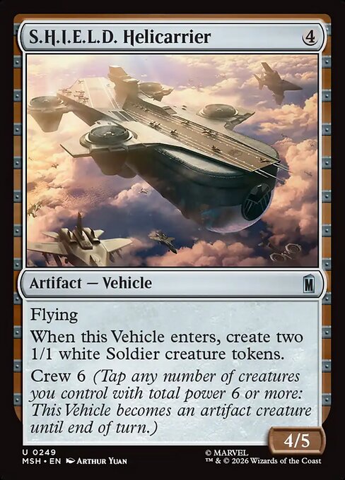 S.H.I.E.L.D. Helicarrier [ #0249 ] (MSH-U)