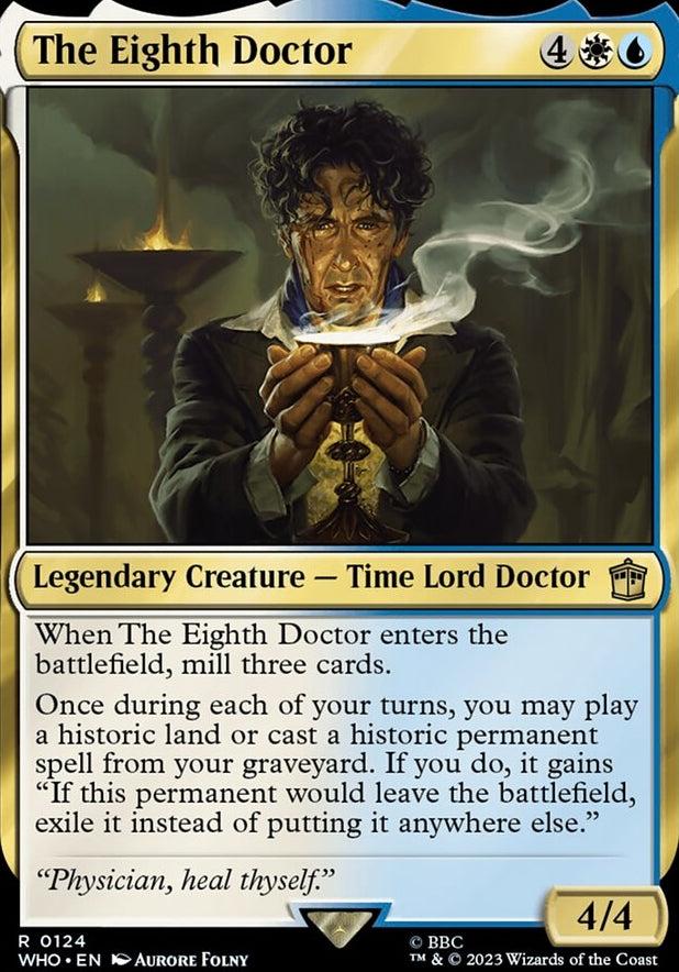The Eighth Doctor [#0124 New Cards] (WHO-R)