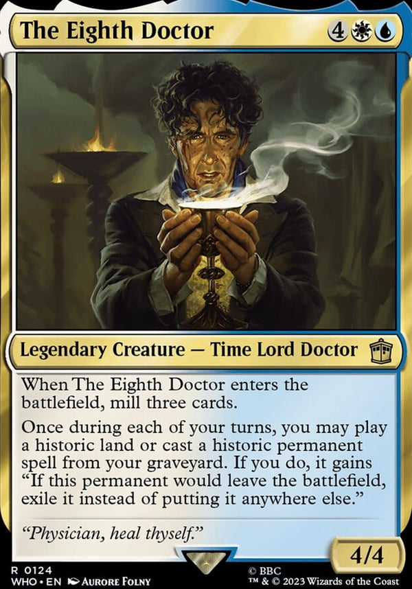 The Eighth Doctor [#0124 New Cards] (WHO-R)