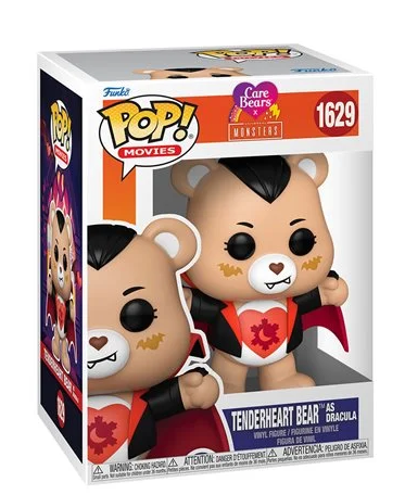 POP Figure: Care Bears x Universal Monsters #1629 - Tenderheart Bear as Dracula