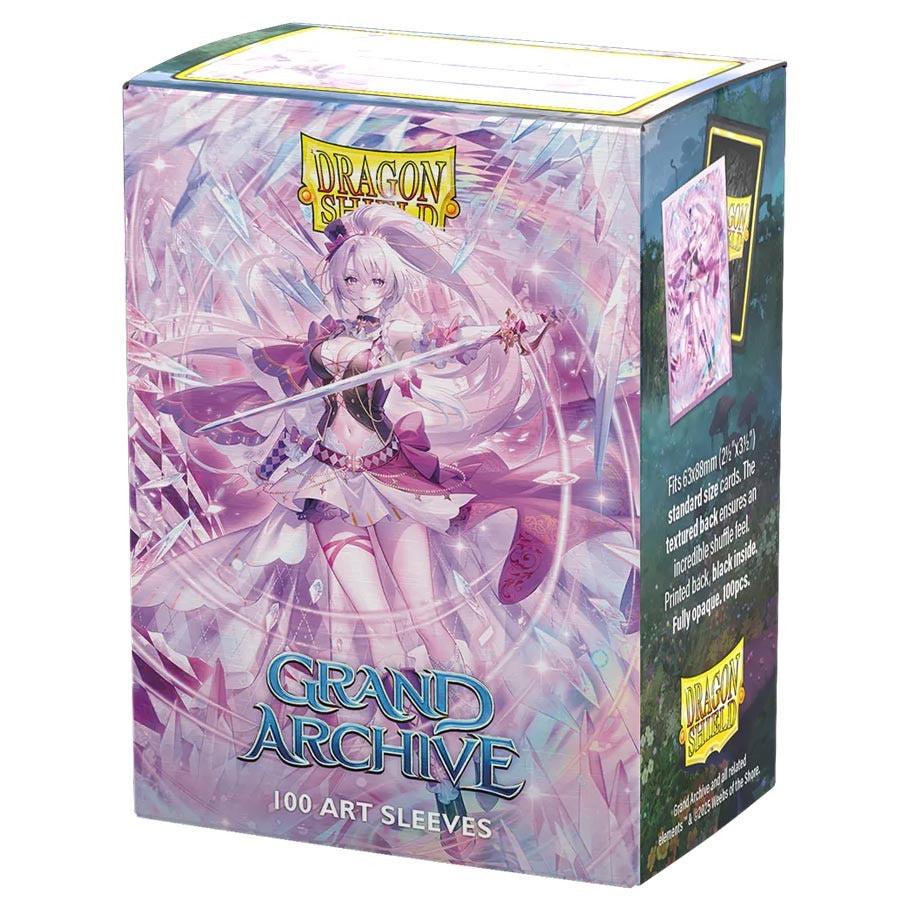 Dragon Shield: Standard - Dual Matte Art: Grand Archive - Merlin, Brilliant Vestige 100 Count