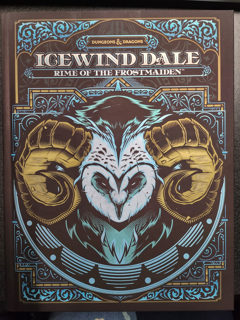 D&D 5E: Adventure 13 - Icewind Dale: Rime of the Frostmaiden - For levels 1-12 (Hobby Store Exclusive Cover) (Scratch & Dent)