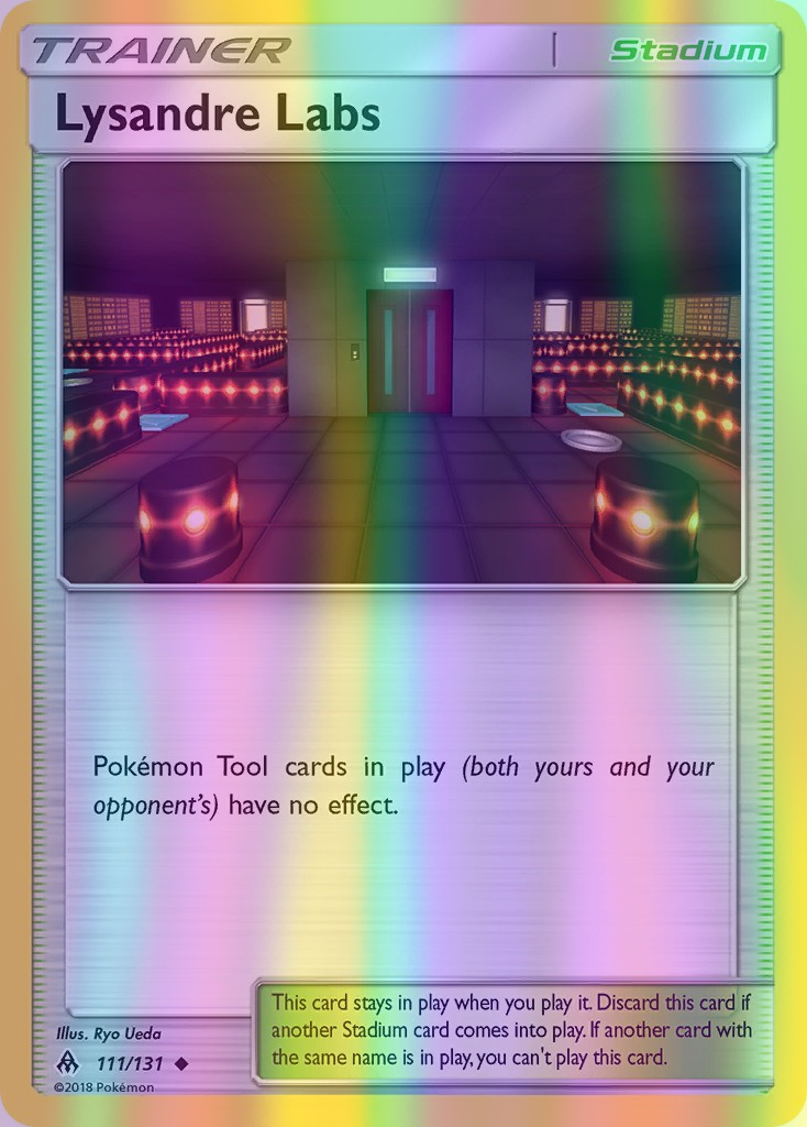Lysandre Labs - 111/131 (FLI) Uncommon - Near Mint Reverse Holofoil