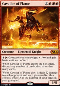 Cavalier of Flame (M20-M)