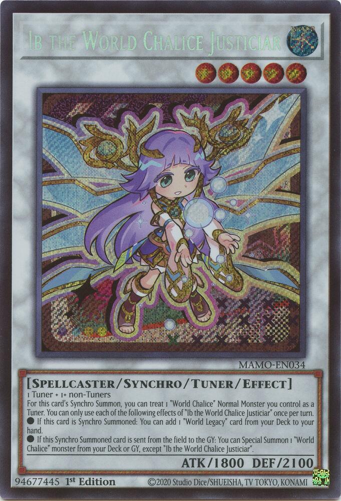 Ib the World Chalice Justiciar (MAMO-EN034)