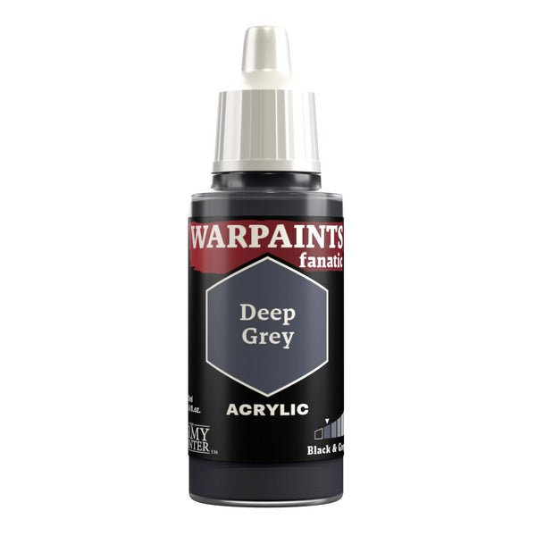 The Army Painter: Warpaints Fanatic - Deep Grey (18ml/0.6oz)