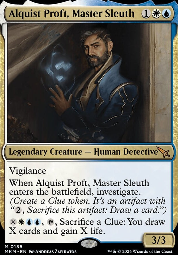 Alquist Proft, Master Sleuth [