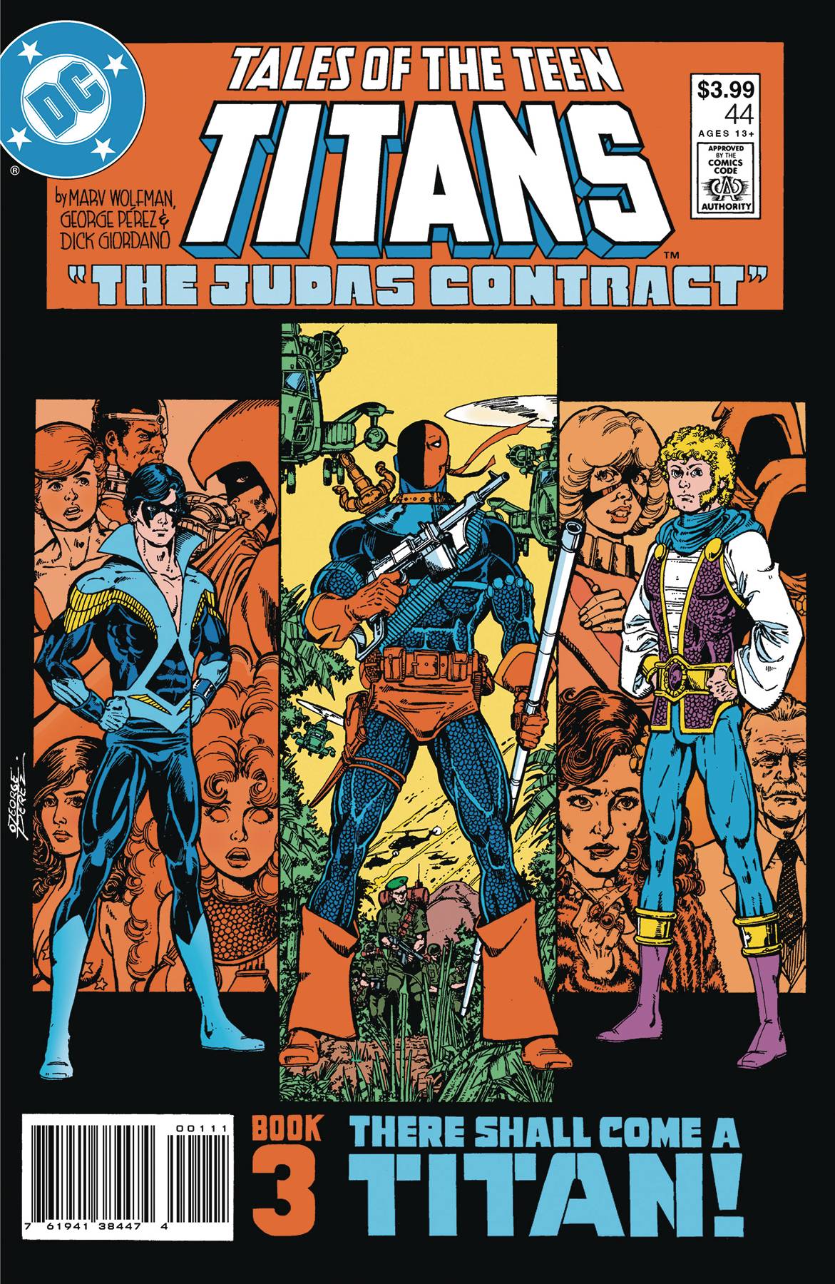 TALES OF THE TEEN TITANS #44 FACSIMILE EDITION CVR A GEORGE PEREZ