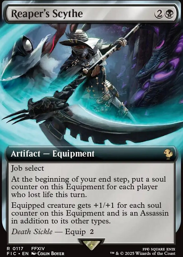 Reaper's Scythe [ #0117 Extended Art ] (FIC-R)