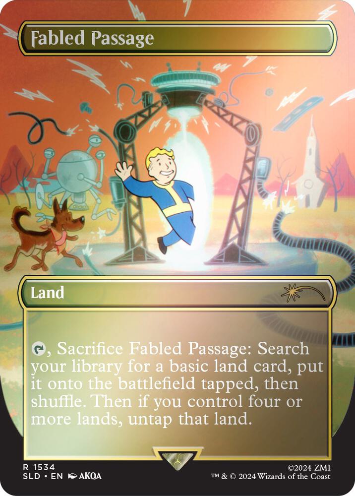 Fabled Passage [#1534] (SLD-R-FOIL)