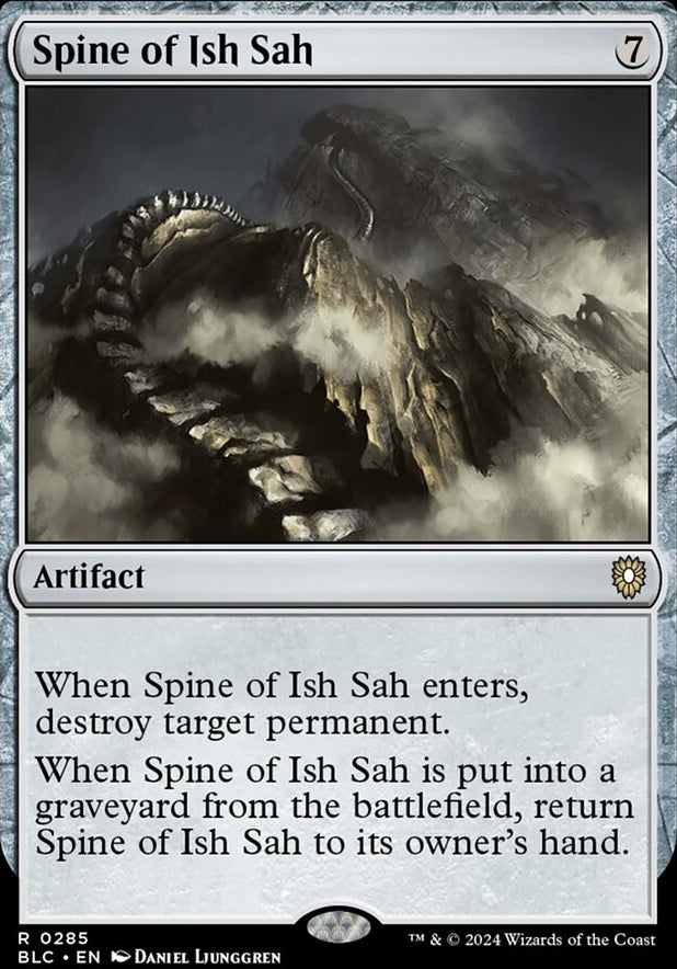 Spine of Ish Sah [#0285] (BLC-R)