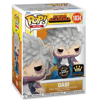 POP Figure: My Hero Academia #1834 - Dabi (Specialty Series) (Plus) (CHASE)