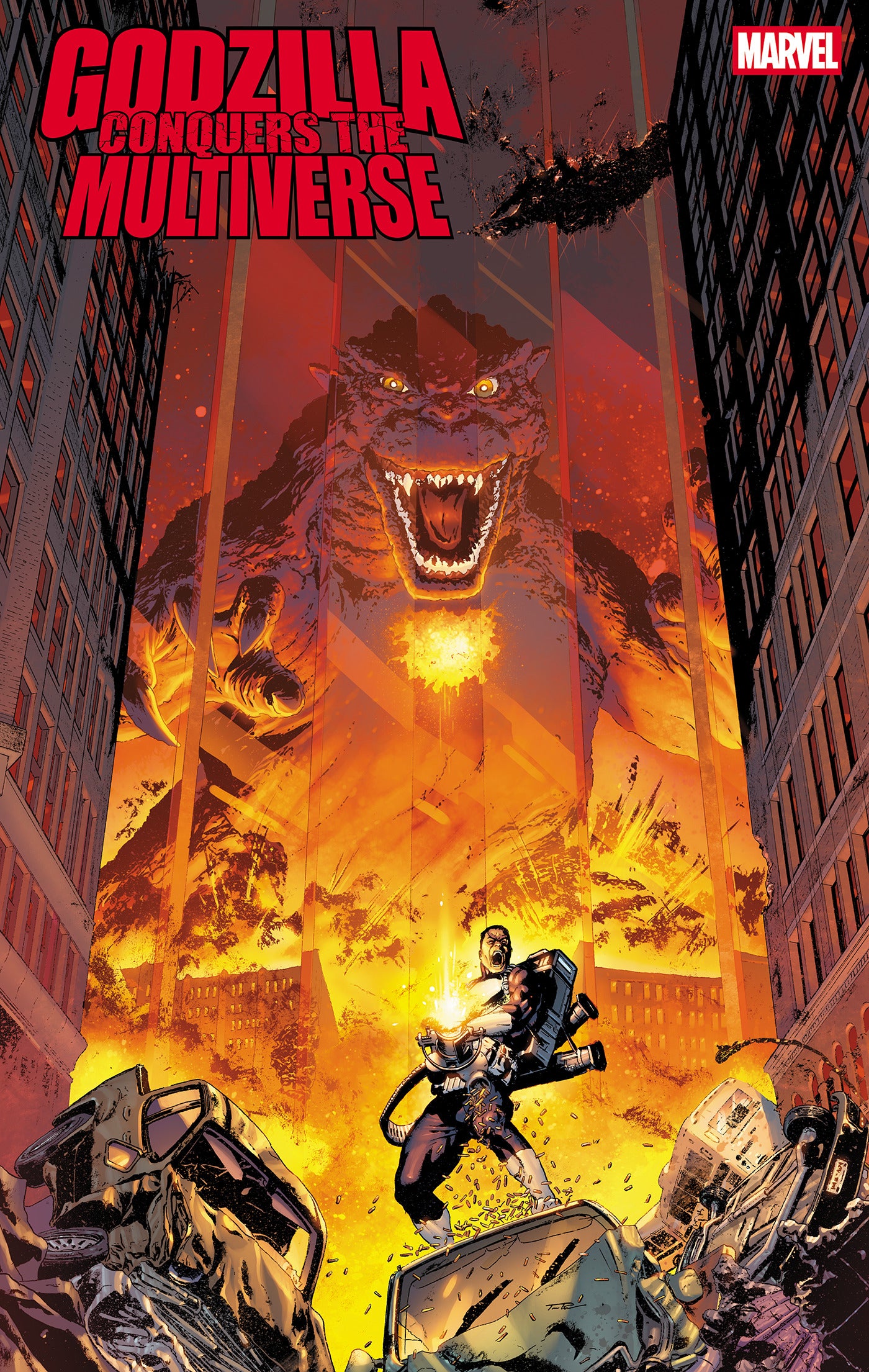 GODZILLA CONQUERS THE MULTIVERSE #2 TONY PARKER VARIANT