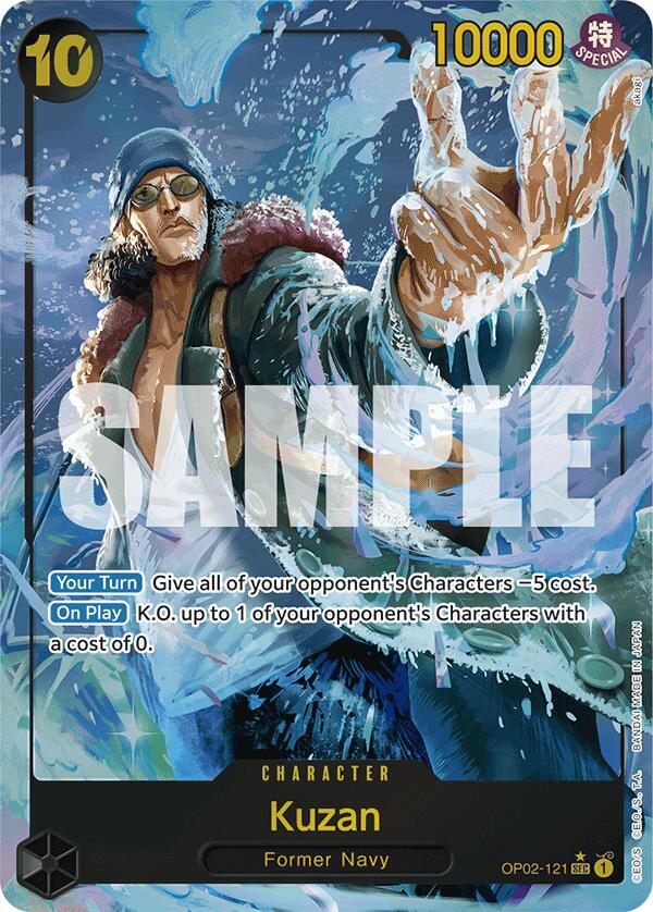 Kuzan (OP02-121 SEC) (Alternate Art)