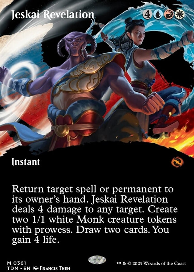 Jeskai Revelation [ #0361 Borderless Clan ] (TDM-M)