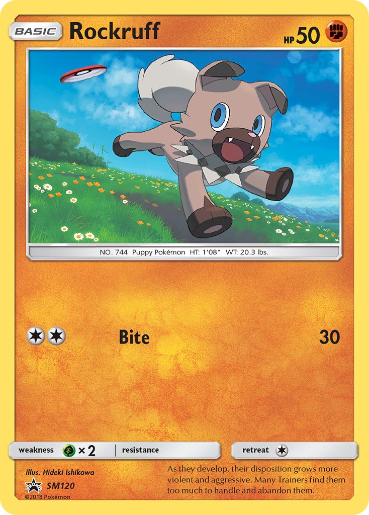 Rockruff - SM120 (SM:PR) Promo - Near Mint Holofoil