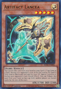 Artifact Lancea (RA01-EN006) Prismatic Ultimate Rare - Near Mint 1st Edition