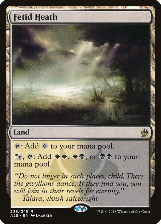 Fetid Heath (A25-R) Damaged