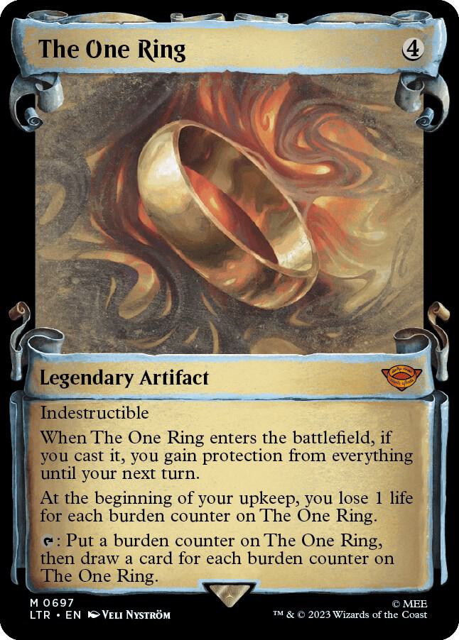 The One Ring [#0697 Showcase Scrolls] (LTR-R)