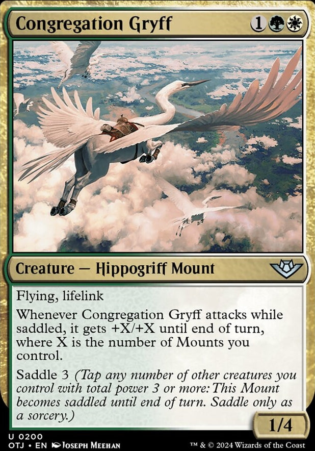 Congregation Gryff [#0200] (OTJ-U-FOIL)