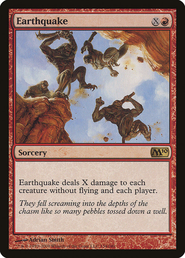 Earthquake (M10-R-FOIL)