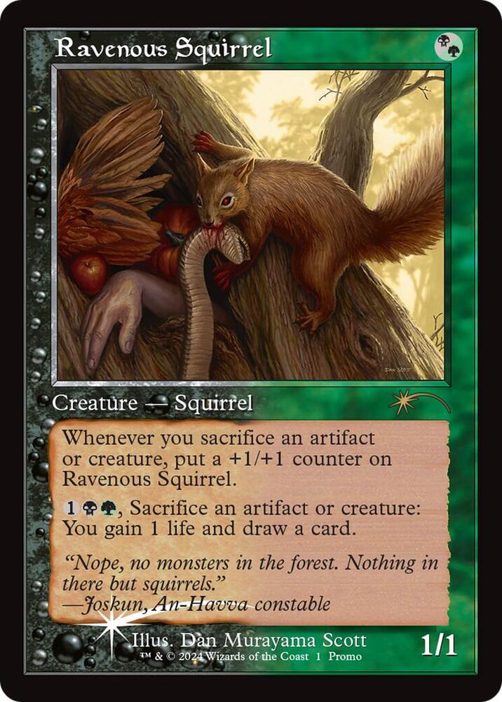 Ravenous Squirrel (OPH-R-FOIL)
