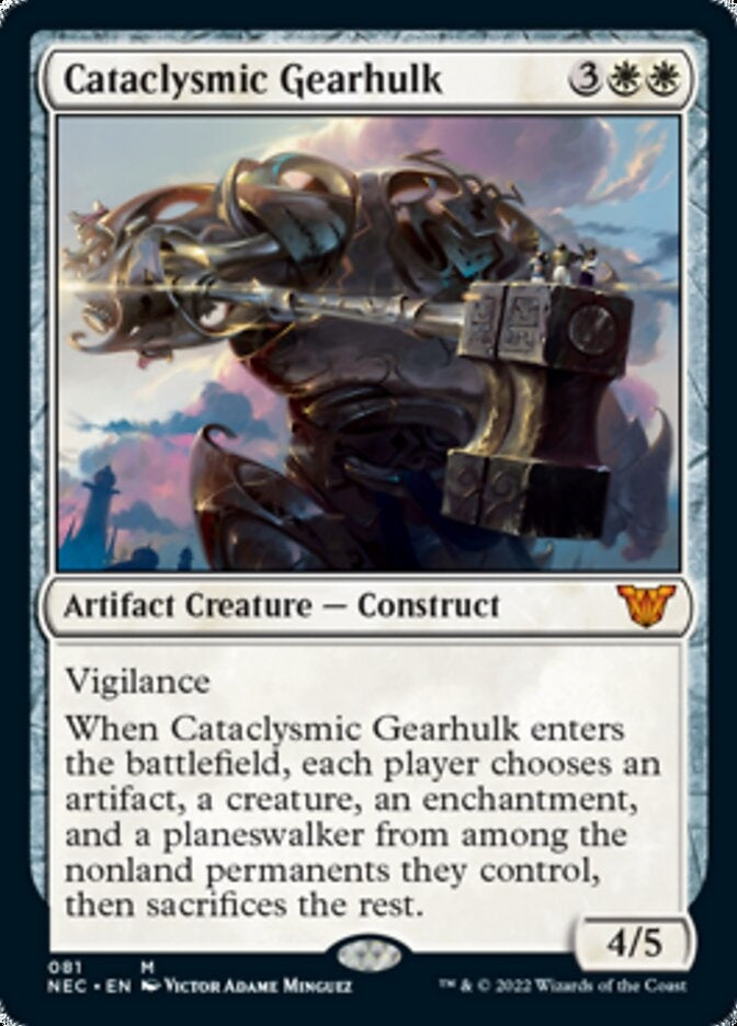 Cataclysmic Gearhulk [ #0081 ] (NEC-M)