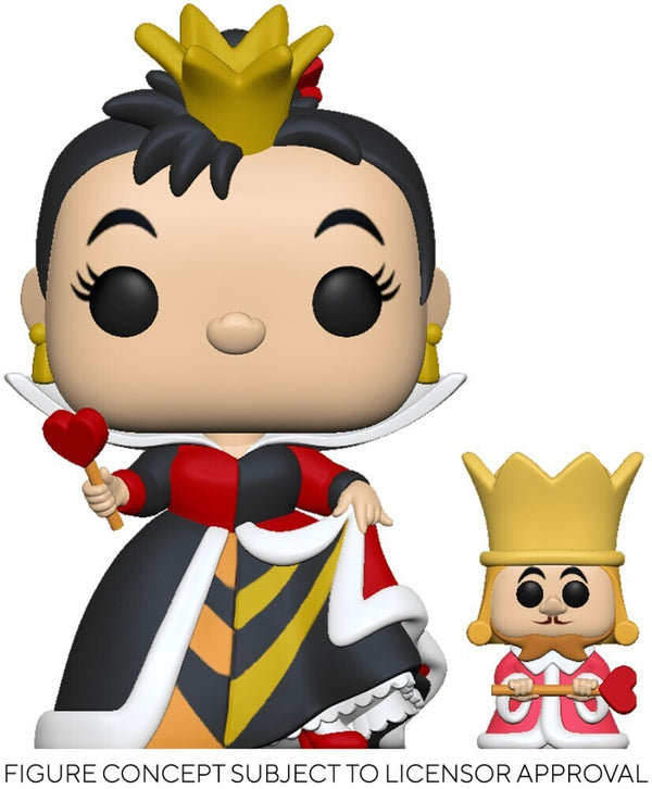 POP Figure: Disney Alice 70th #1063 - Queen of Hearts with King