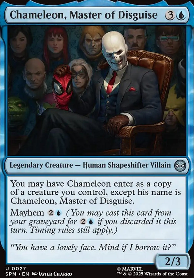 Chameleon, Master of Disguise [ #0027 ] (SPM-U)