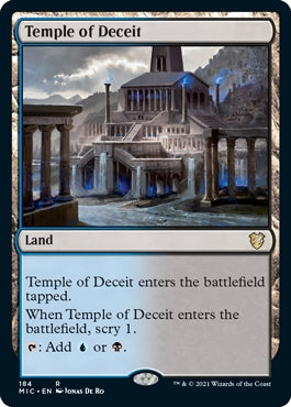Temple of Deceit [ #0184 ] (MIC-R)