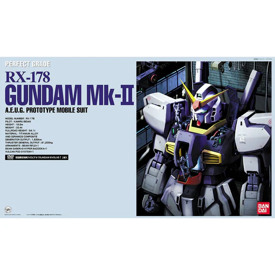 1/60 (PG): RX-178 GUNDAM MK-II A.E.U.G (WHITE)