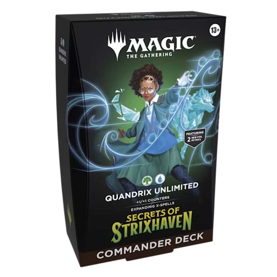 MTG: Secrets of Strixhaven - Commander Deck: Quandrix Unlimited (UG) (Release Date: 04.17.26)