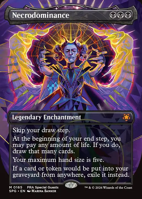Necrodominance [ #0165 Borderless ] (SPG-M)