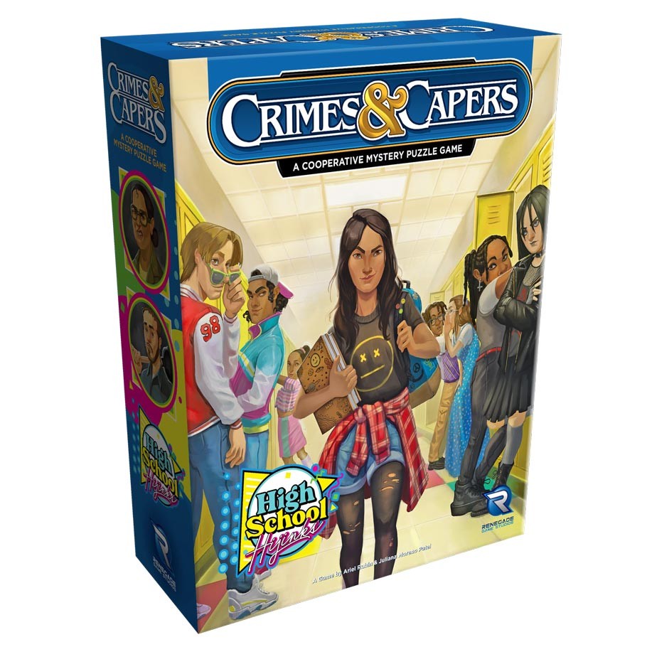 Crimes & Capers: A Cooperative Mystery Puzzle Game - High School Hijinks
