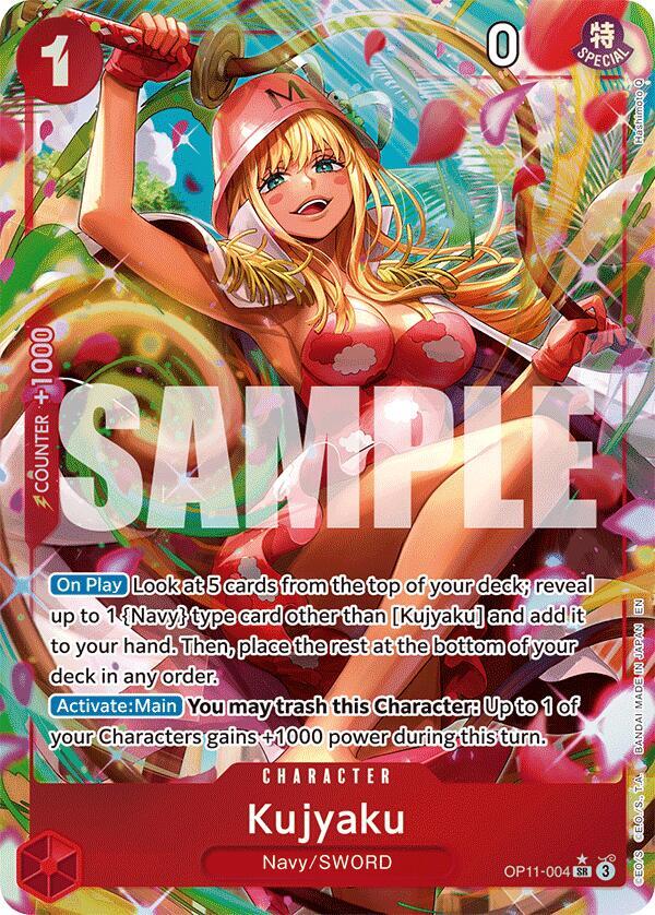 Kujyaku (Alternate Art) (OP11-004) Near Mint Holofoil