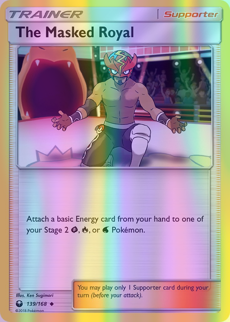 The Masked Royal - 139/168 (CES) Uncommon - Near Mint Reverse Holofoil