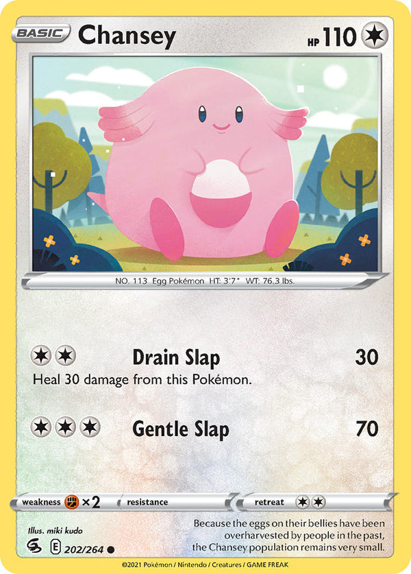 Chansey - 202/264 (SWSH08) Common - Near Mint