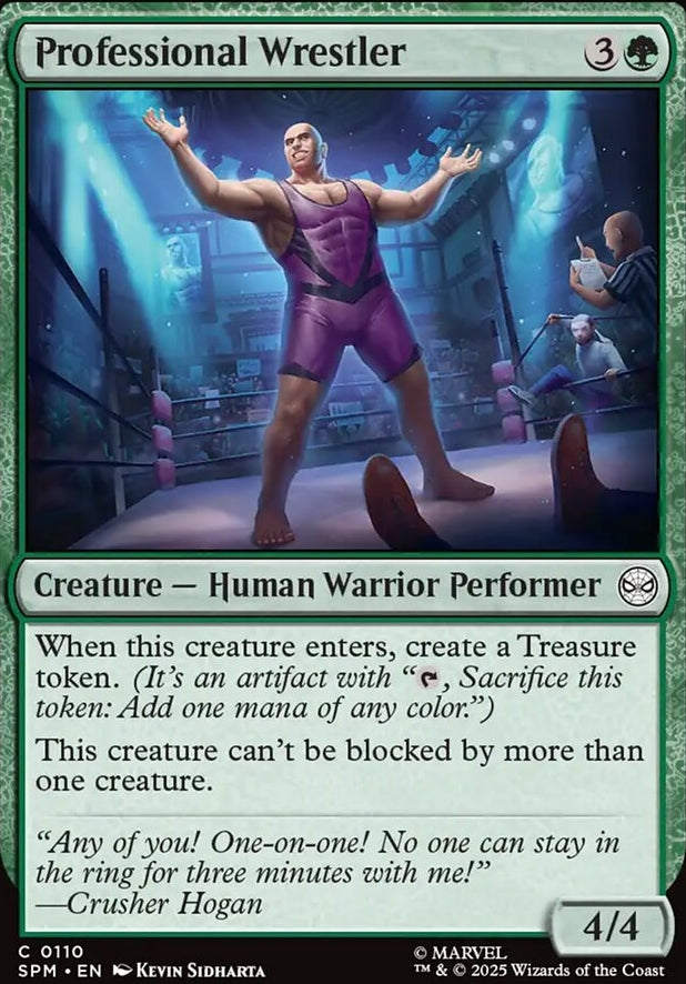 Professional Wrestler [ #0110 ] (SPM-C)