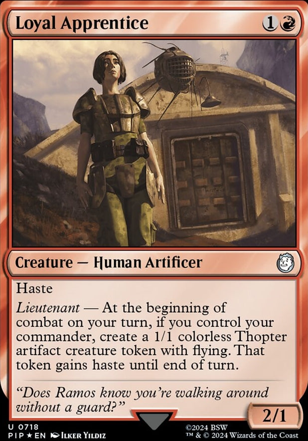 Loyal Apprentice [#0718 Surge Foil] (PIP-U)