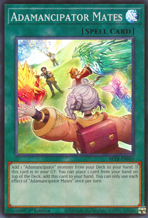 Adamancipator Mates (BETB-EN063)