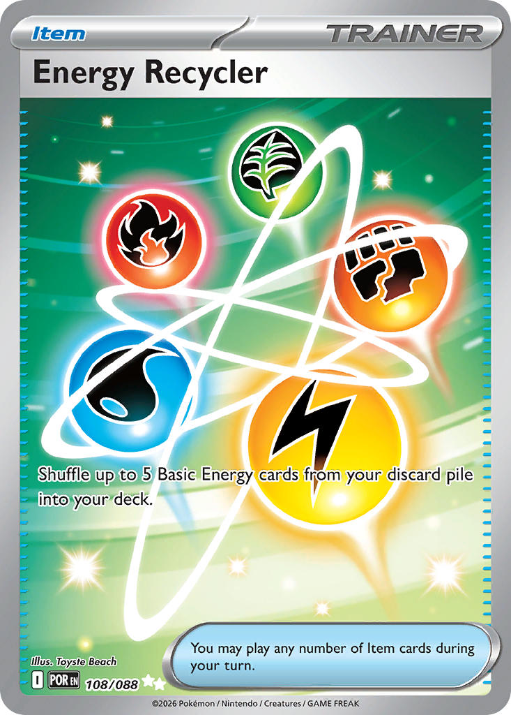 Energy Recycler - 108/088 (POR) Ultra Rare