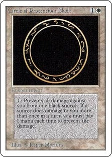 Circle of Protection: Black (2ED-C)