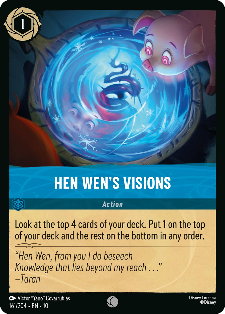 Hen Wen's Visions (161/204 - Whispers in the Well) Common
