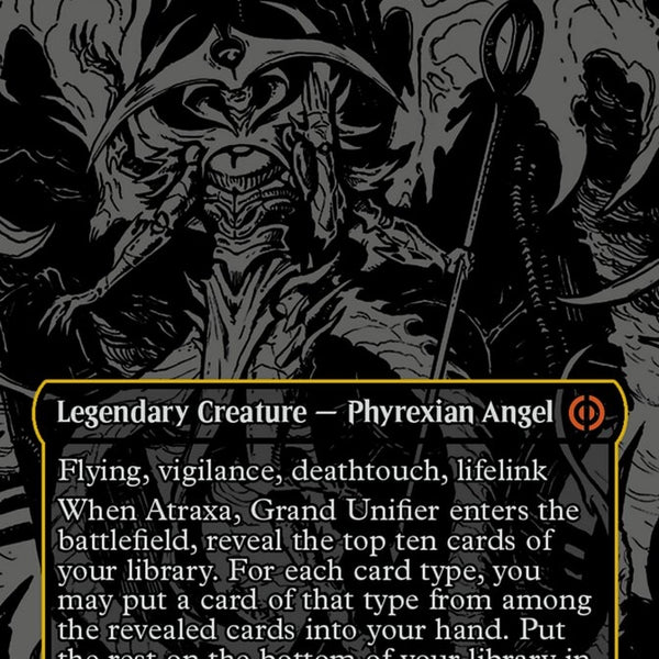 Atraxa, Grand Unifier [#357 Oilslick FOIL] (ONE-M)