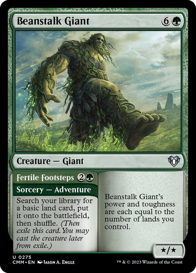Beanstalk Giant // Fertile Footsteps [#0275] (CMM-U)